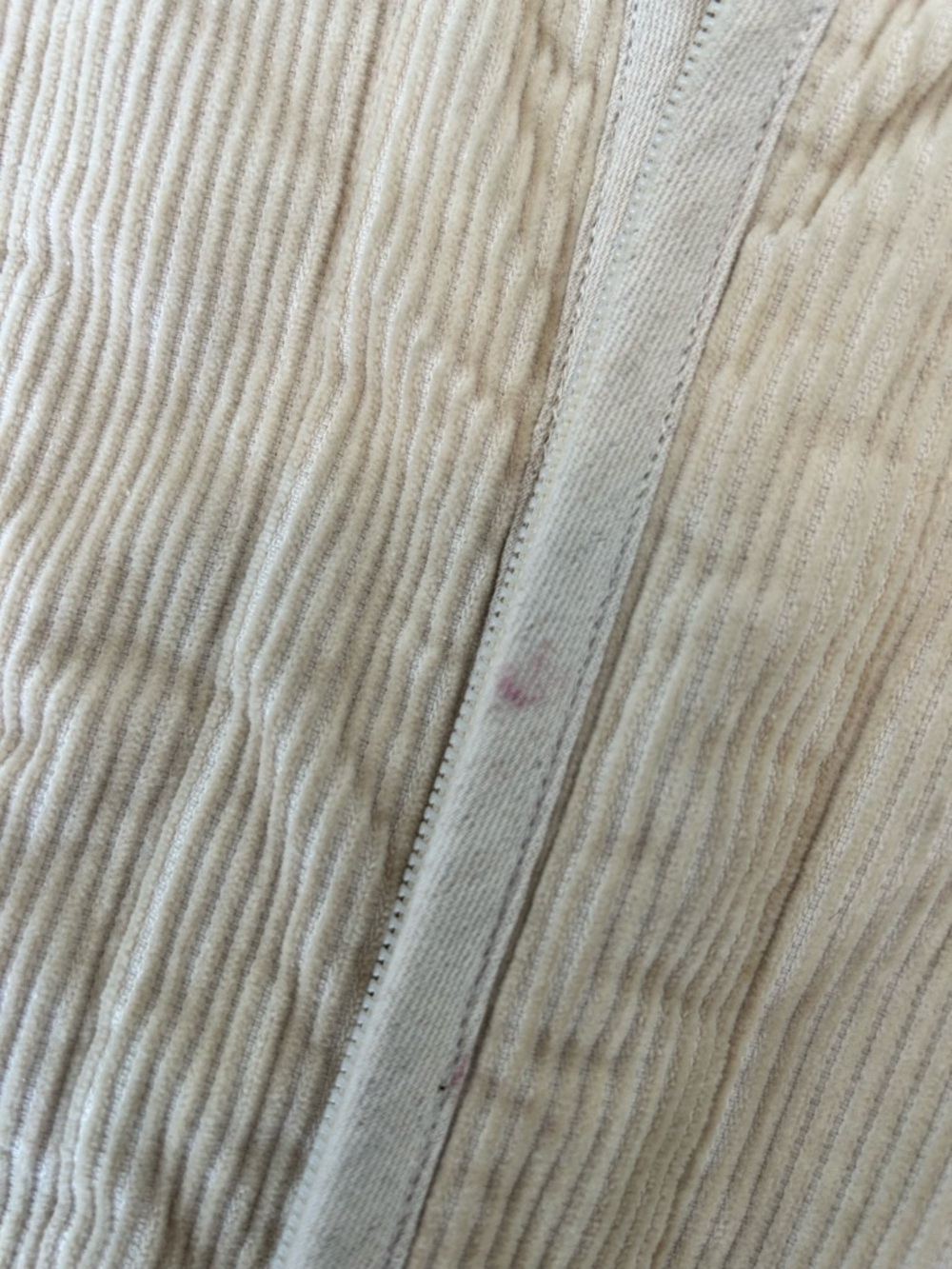 7115 by Szeki Cord Vest (in beige) - Picture 5 of 6